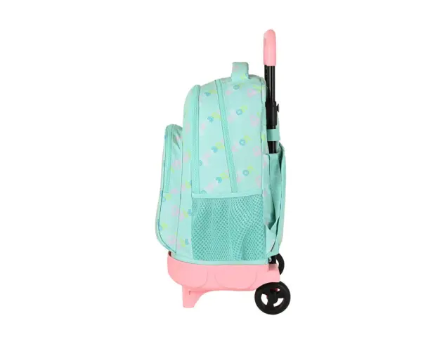 Imagen Cartera escolar safta con carro mochila grande con ruedas compact extraible 330x220x450 mm benetton world 3