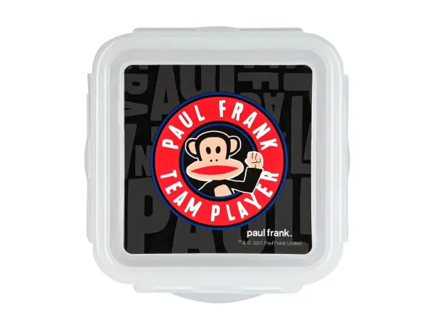 Imagen Fiambrera escolar 130x130x75 mm paul frank team player 2