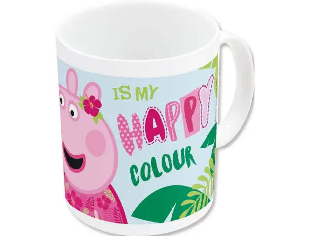 Imagen Taza grande safta 325 ml 117x87x100 mm peppa pig having fun 2