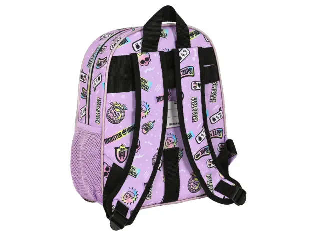 Imagen Mochila safta infantil adaptable a carro monster high best boots 340x280x100 mm 2