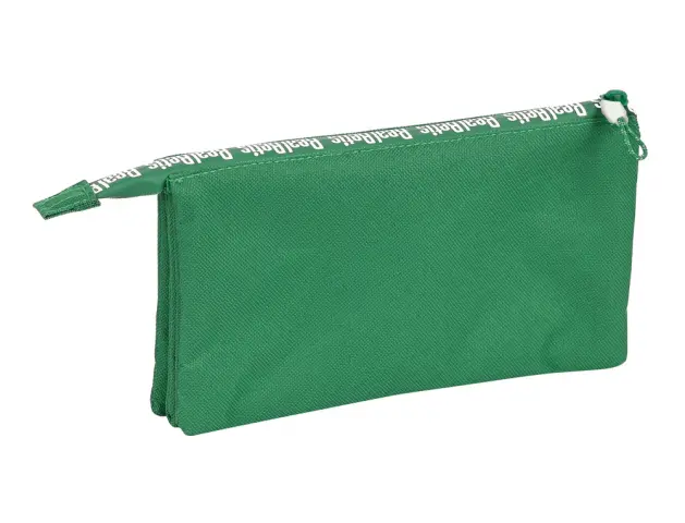 Imagen Bolso escolar portatodo safta triple reciclado real betis balompie 120x220x30 mm 3