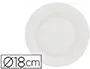 Imagen Plato papel reciclable blanco 18 cm paquete 100 unidades 2