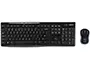 Imagen Set teclado + raton logitech mk270 inalambrico negro 2
