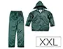 Imagen Conjunto de lluvia deltaplus 400 poliester/pvc verde talla xxl 2