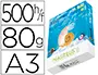 Imagen Papel fotocopiadora nautilus superwhite 100% reciclado din a3 80 gramos paquete de 500 hojas 2